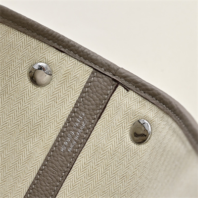 Hermes Garden Party 30/36CM Togo Leather Gris Tourterelle HS
