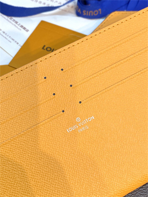 L.V Kirigami Organizer Monogram Canvas Gaston Safran Yellow M12358