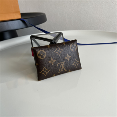 L.V Kirigami Card Holder Monogram Canvas Pondichéry Pink M12793