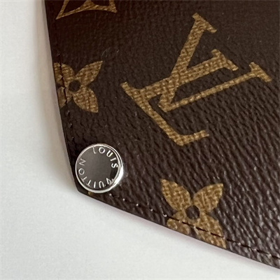 L.V Kirigami Card Holder Monogram Canvas Pondichéry Pink M12793