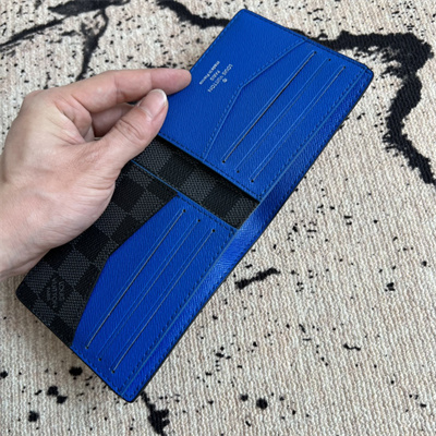 L.V Pocket Organizer Damier Graphite coated canvas Indigo Blue N00092