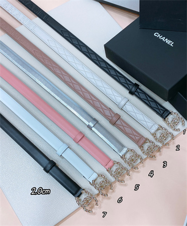 Chanel Belts In Lambskin 20MM  Color Options