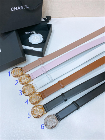 Chanel Belts In Lambskin 30MM  Color Options