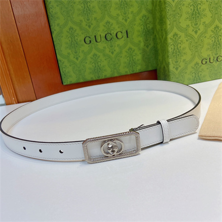 Gucci Belts In Calfskin/GG Canvas 20MM  Color Options