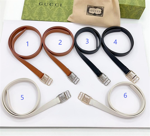 Gucci Belts In Calfskin 20MM Color Options