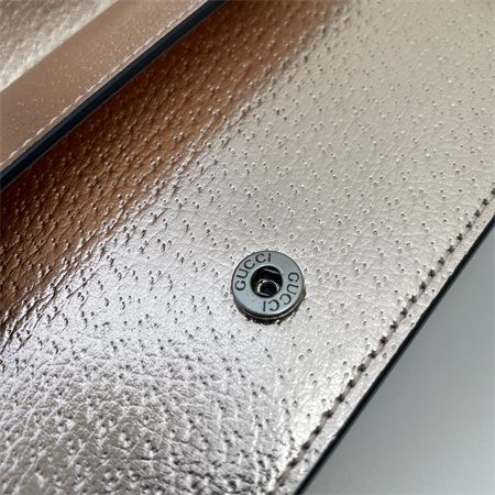 Gu.cci Dionysus Super Mini Bag Rose Gold Leather 476432