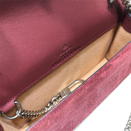 Gu.cci Dionysus Super Mini Bag With Flower Printing 476432