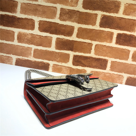 Gu.cci Dionysus small shoulder bag GG Supreme canvas 400249