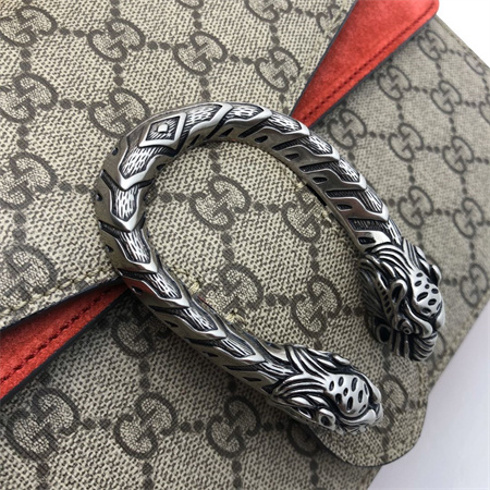 Gu.cci Dionysus small shoulder bag GG Supreme canvas 400249