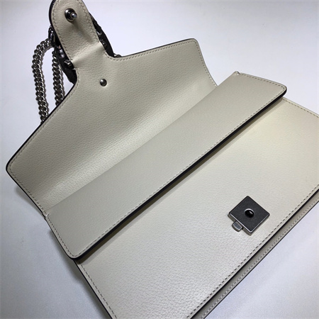 Gu.cci Dionysus small shoulder bag Cream Leather 400249