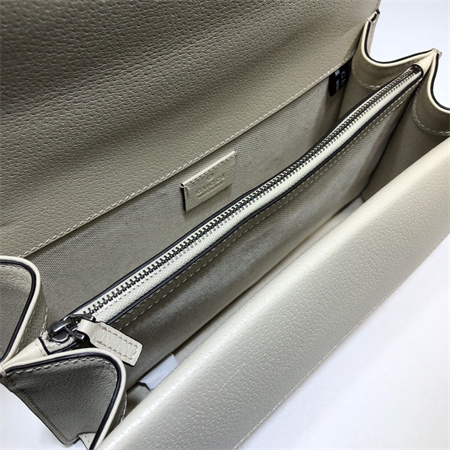 Gu.cci Dionysus small shoulder bag Cream Leather 400249