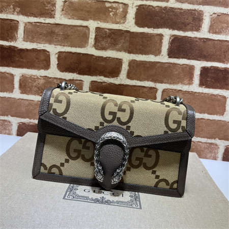 Gu.cci Dionysus small shoulder bag Jumbo GG Canvas 400249