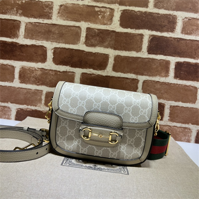 Gu.cci Horsebit 1955 Mini Bag GG Canvas 658574