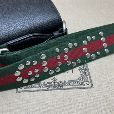 Gu.cci Dionysus Small Shoulder Bag Black Leather 731782