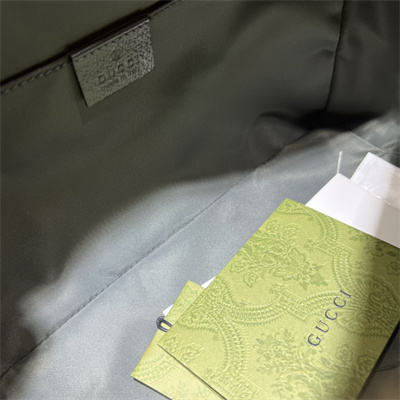 Gu.cci Ophidia small toiletry case Grey and black GG Supreme canvas 572761