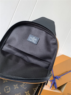 L.V Avenue Slingbag Monogram Macassar Canvas Yellow M46718