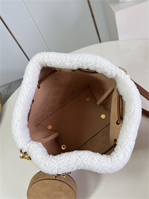 L.V Bella Bag Suede Leather Brown M57068