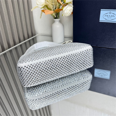 Prada  Re-Edition 2000 mini-bag With Diamond White 1NE515