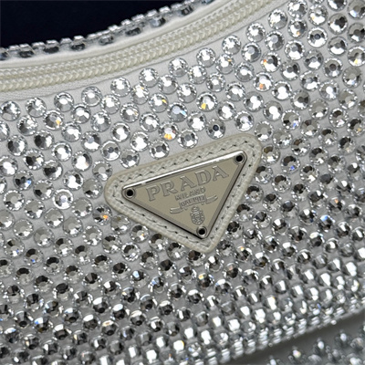 Prada  Re-Edition 2000 mini-bag With Diamond White 1NE515