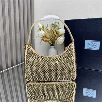 Prada  Re-Edition 2000 mini-bag With Diamond Gold 1NE515