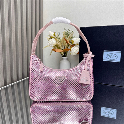 Prada  Re-Edition 2000 mini-bag With Diamond Pink 1NE515
