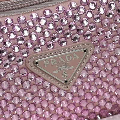 Prada  Re-Edition 2000 mini-bag With Diamond Pink 1NE515