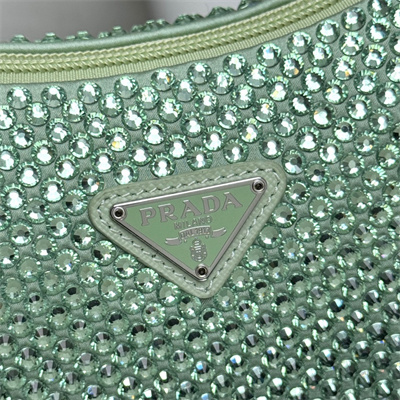 Prada  Re-Edition 2000 mini-bag With Diamond Green 1NE515
