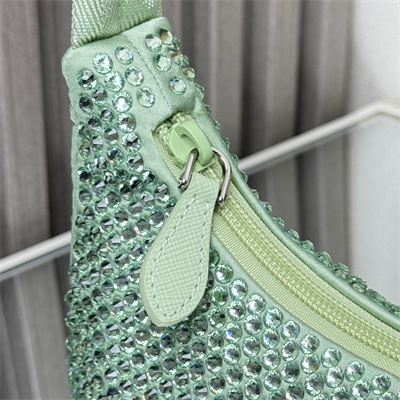 Prada  Re-Edition 2000 mini-bag With Diamond Green 1NE515