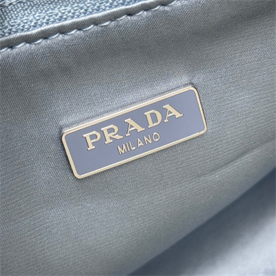 Prada  Re-Edition 2000 mini-bag With Diamond  Blue 1NE515
