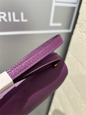 Constance Bag Epsom Leather 18CM Gold/Silver Tone Metal In Anemone Color HS  (With mirror)