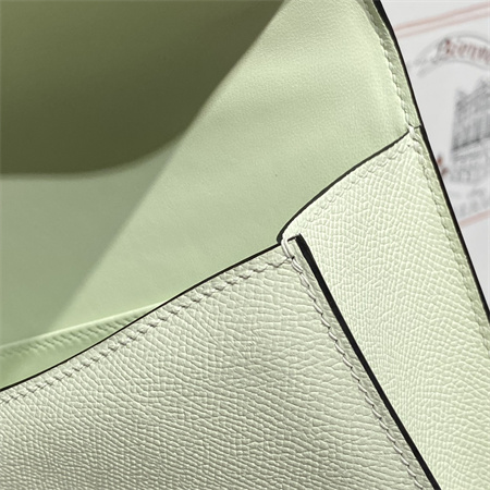 Constance Elan Epsom Leather  Gold/Silver Tone Hardware Vert Fizz Color HS(With Mirror)