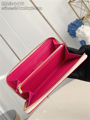 V x TM Clémence Wallet Multicolor Monogram Canvas White M13408