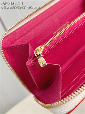 V x TM Clémence Wallet Multicolor Monogram Canvas White M13408