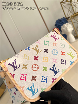 LV x TM CarryAll PM Multicolor Monogram Canvas M13661