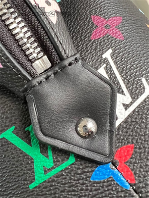 LV x TM Cosmetic Pouch GM Multicolor Monogram Canvas Black M13743