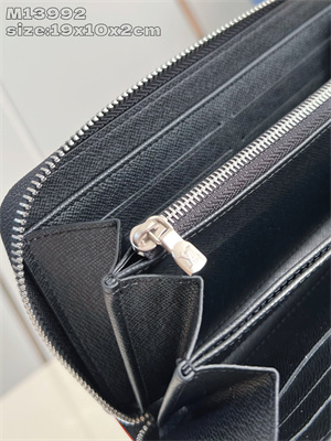 LV x TM Zippy Wallet Multicolor Monogram Canvas Black M13992