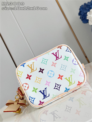 LV x TM All In BB Multicolor Monogram Canvas White M13089