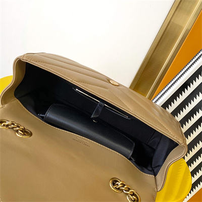 Y.S.L LOULOU Small in MATELASSÉ lambskin Gold Tone Metal