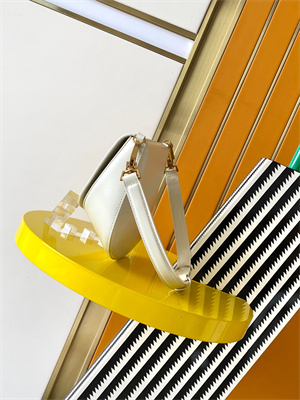 Y.S.L Voltaire Top Handle In Box Saint Laurent White