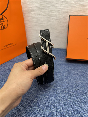 Hermes Reversible Belt 25MM Epsom Leather Gold/Silver Tone Hardware Colors Options