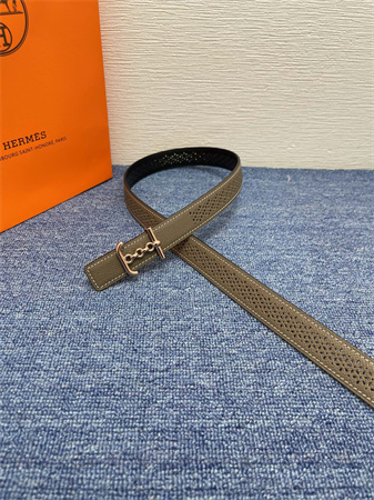 Hermes Reversible Belt 25MM Epsom Leather/Smooth Leather Gold/Silver Tone Hardware Colors Options