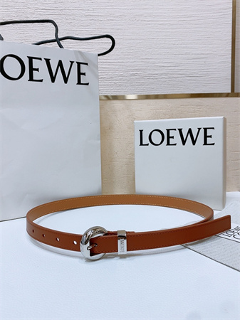 Loewe Belt In Smooth Calfskin 20MM Gold/Silver Hardware Colors Options