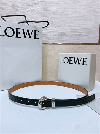 Loewe Belt In Smooth Calfskin 20MM Gold/Silver Hardware Colors Options