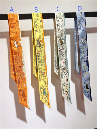 Hermes Twilly 100% Silk 37830