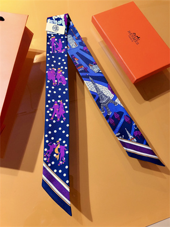 Hermes Twilly 100% Silk 37840