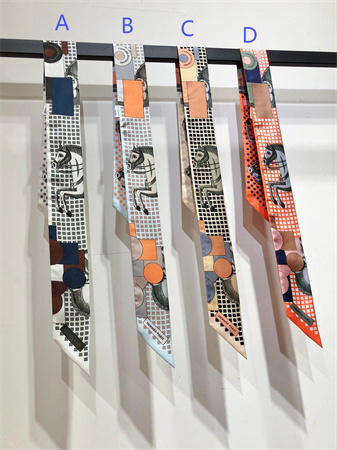 Hermes Twilly 100% Silk 37848