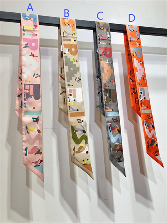 Hermes Twilly 100% Silk 37852