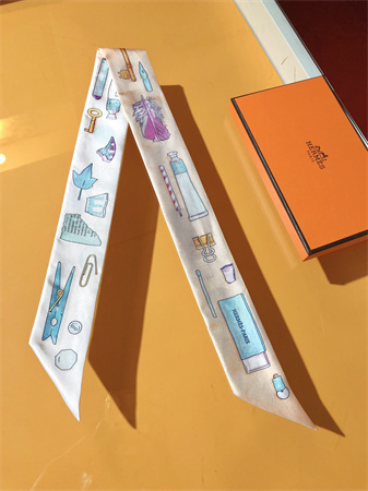 Hermes Twilly 100% Silk 37853