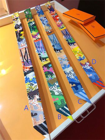 Hermes Twilly 100% Silk 37855