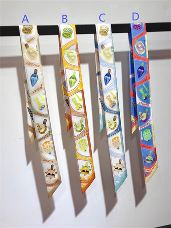 Hermes Twilly 100% Silk 37857